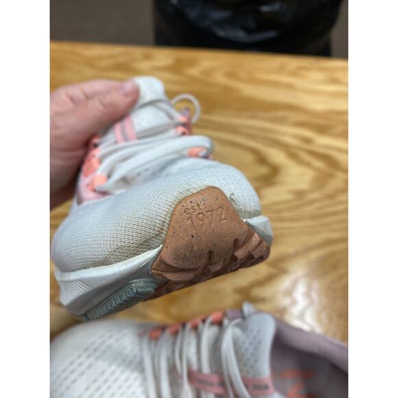 Nike Air Zoom Pegasus 38 Sneaker Women 8 White Pink Running Shoes CW7358-103 S25 - Picture 8 of 12